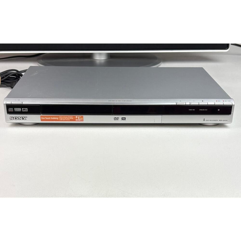 Sony RDR-GX330 Dvd Player & Recorder Dvd+Rw +R -Rw Recording - No Remote - Picture 2 of 11